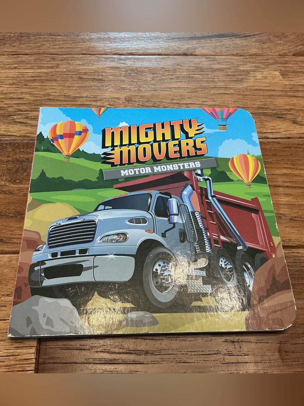 18m+ Book- Mighty Movers Motor Monsters